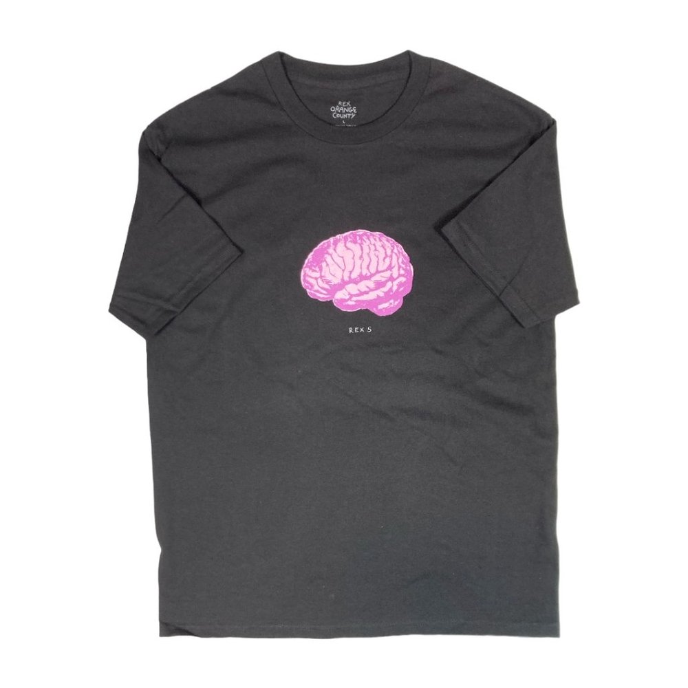 Rex Orange County REX 5 Tee Black Large NWOT